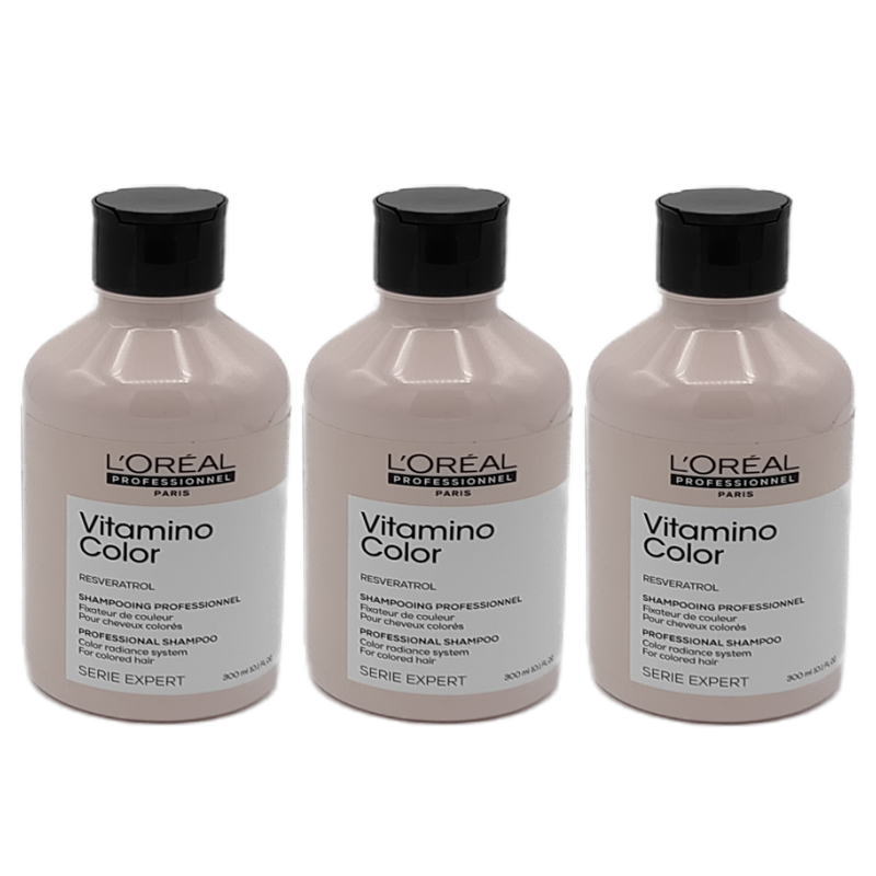 ロレアル プロフェッショナル セリエ エクスパート 　 ビタミノカラー　シャンプー　300ml×3点セット