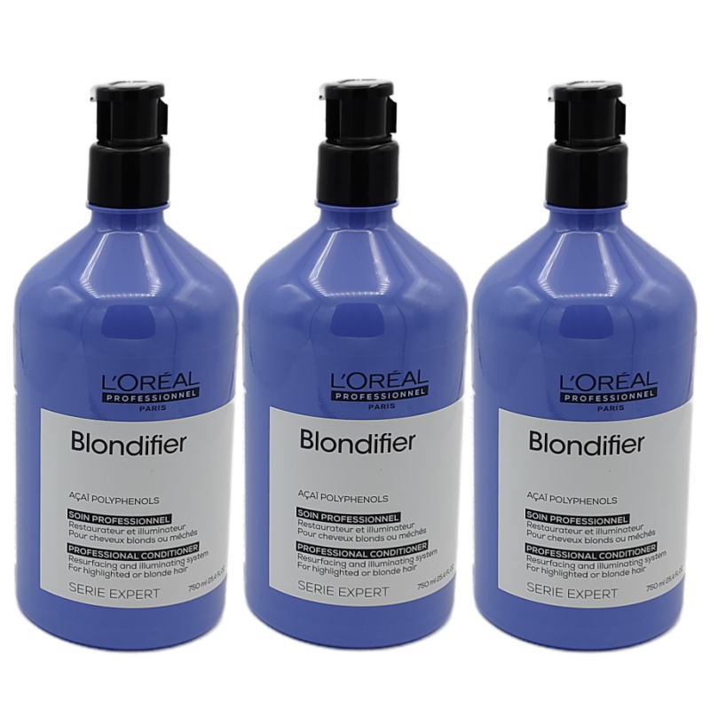 ロレアル プロフェッショナル セリエ エクスパート 　 ブロンディファイアー　コンディショナー　750ml×3点セット