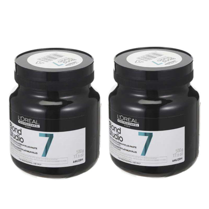 ロレアルプロフェッショナル プラチニアムプラス(ブリーチ、お役目用) 500g×2点仕掛ける