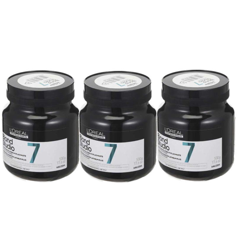 ロレアルプロフェッショナル プラチニアムプラス(ブリーチ、お役目用) 500g×3点仕掛ける
