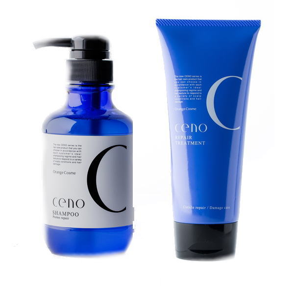 SALENEW大人気! オレンジコスメ CENO プロテオシャンプー HR 1000ml ...