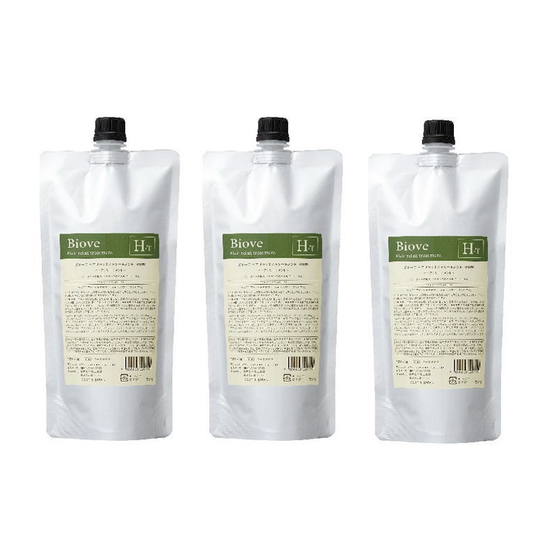 デミ　Biove（ビオーブ）ヘアリラックス トリートメント　450gリフィル 【3個セット】｜PECHKA