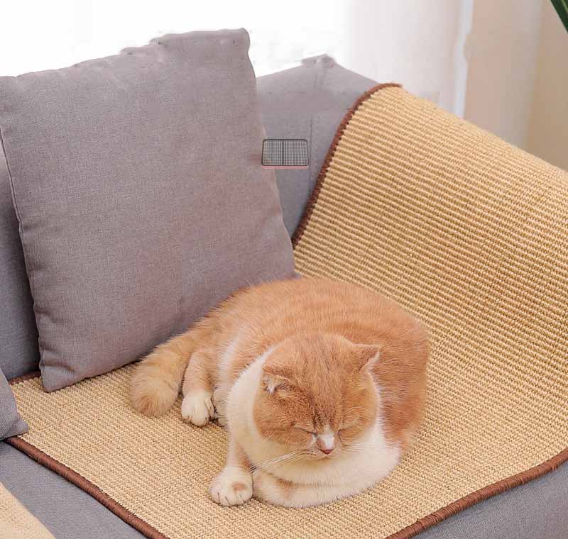 猫 爪とぎ マット つめとぎ 麻 つめと ネコ つめとぎシート 天然 サイザル麻 爪研ぎ ストレス解消 ソファー 家具保護 ペット用 猫用品 ペット用品