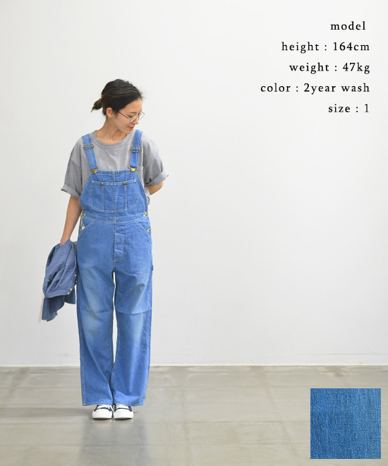 65%OFF【送料無料】 or slow オアスローWOMEN'S FIT 50'S OVERALL00