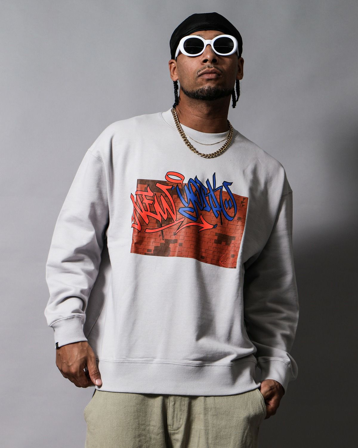 Karl Kani グラフィティ デザイン トレーナー