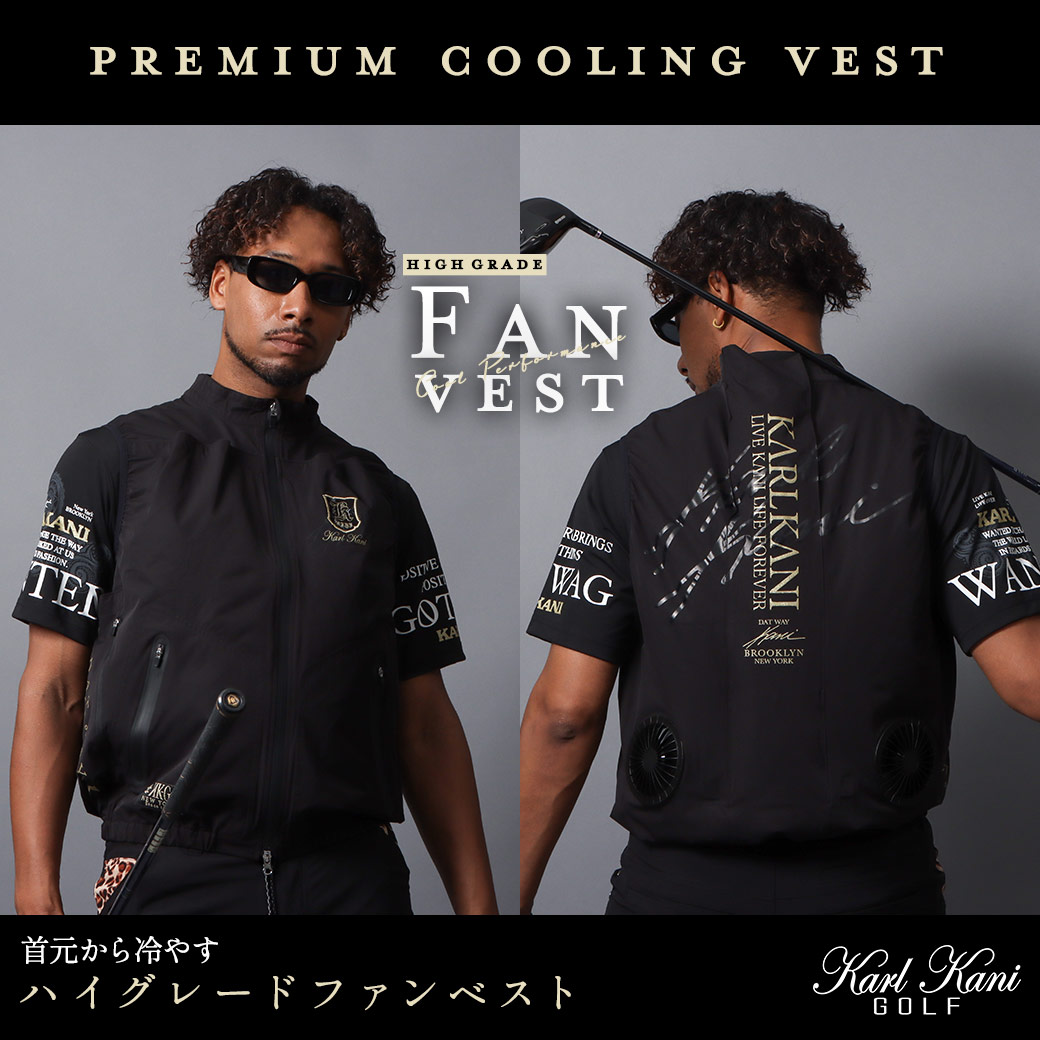 Karl Kani GOLF リミテッド ゴールデン ファン ベスト｜ピート店