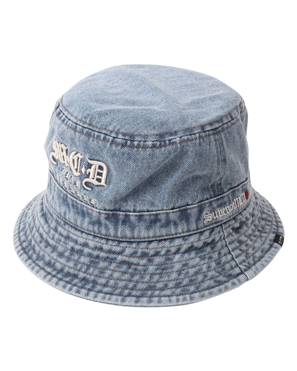 楽天市場】MINEDENIM マインデニム BD Bleachdyed Denim Bucket HAT