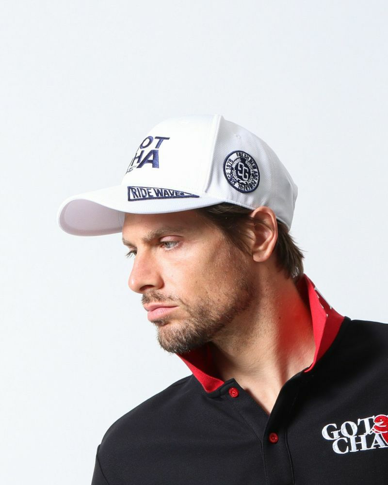 セール！人気モデル！◆ガッチャゴルフ◆BASICスムースポロ【ホワイトピンク/XL】182GG1200 セールガッチャゴルフ ⁄ GOTCHA GOLF(2023春夏新作