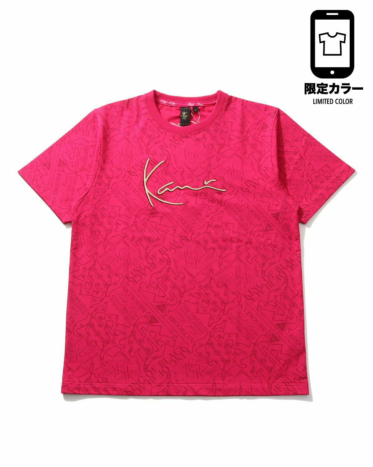 Karl Kani （カールカナイ） クロコダイル ルック パッチ T