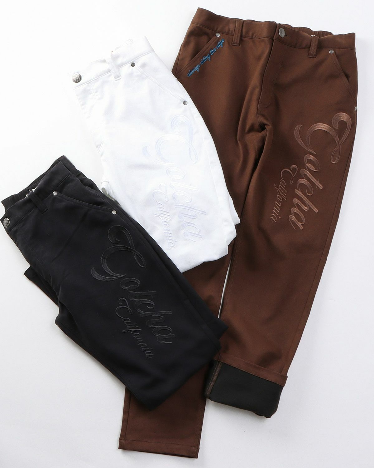 GOTCHA GOLF 裏起毛 ストレッチ ベーシック パンツ|ピート店