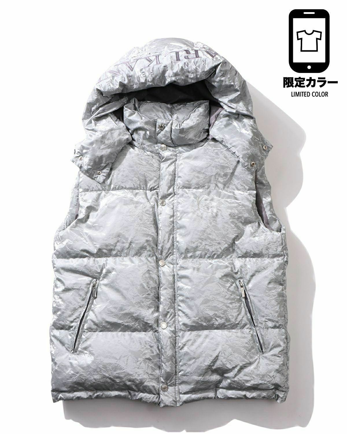 楽天市場】【送料無料】CHILLIN L2C C2L PUFFER VEST【WHITE】(S・M