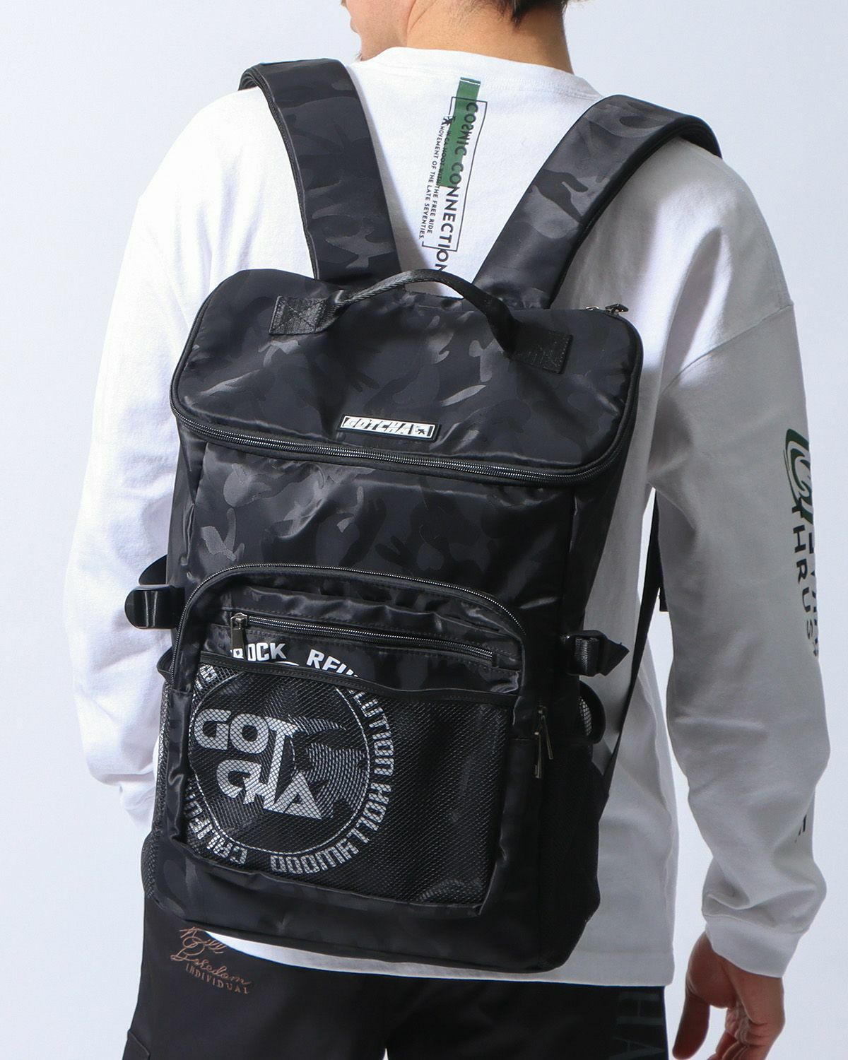 GOTCHA 撥水 カモフラ リュックサック