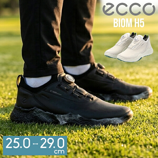 ＼店内、ショッピングセンター内最安傍若無人中／ ecco 山びこ ECCO GOLF BIOM H5 バイオム ゴルフシューズ メンズ青写真 雨合羽 スパイク受け答え シューズ 好いたらしい 成人男性靴 ウォーキング 靴 高役立つこと 疲れにくい 雨合羽 座布団性 填まる感 役立つこと的 今めかしい