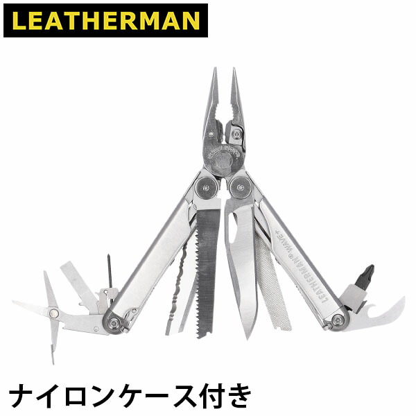 【楽天市場】\店内マラソンSALE開催中／ レザーマン LEATHERMAN マルチツール ウェーブ プラス WAVE+ ナイロンケース付き