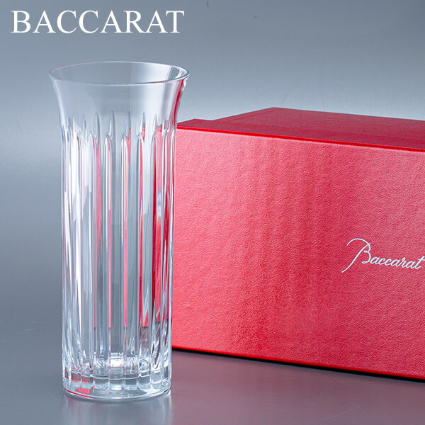 Baccarat バカラ 花瓶 フラワーベース 小物入れ バカラ フラワーベース（花瓶） ギンコベース 18cm／名入れ彫刻
