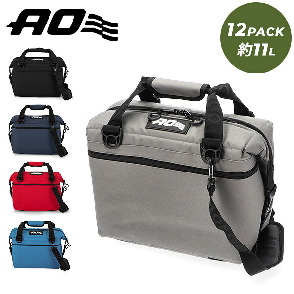 ＼店内、ショッピングセンター内最安傍若無人中／ エーオー クーラーズ AO Coolers 冷房装置御徒面子 12容器に並べる帆布 ホンブルグ帽冷房装置 AO12 約11L ソフトクーラーバッグ アウトドア 軽さ