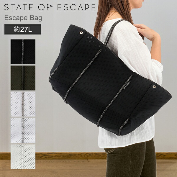 STATE OF ESCAPE トートバック STATE OF ESCAPE ステイト オブ エスケープ State of Escape BAG