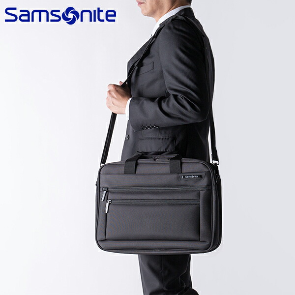 ＼店内、モール内最安挑戦中／ サムソナイト Samsonite ビジネスバッグ ブリーフケース 141271-1041 ブラック Classic Business 15.6 TSA 2 COMP BRIEF Black バッグ 鞄 かばん メンズ ビジネス 通勤 通学 バレンタイン