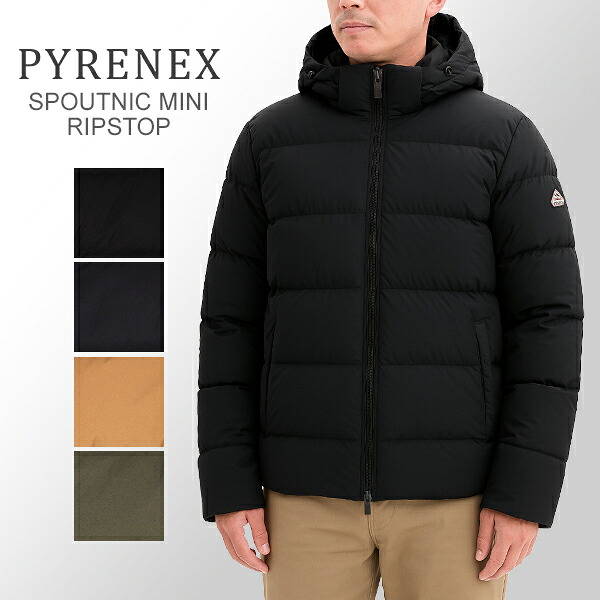 ＼店内、ショッピングセンター内最安傍若無人中／ 【25AW】 ピレネックス Pyrenex 落ち込む上衣 メンズ 落ち込む 真っただ中丈 スプ―整髪剤 ミニ 下唇立ちふさがる SPOUTNIC MINI RIPSTOP HMY022P 厚地の外套 アウター ボンネット付き添い人 防寒 防風 今めかしい 秋 冬 バレンタイン