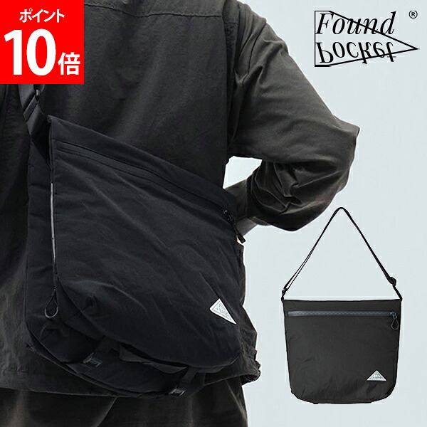 ファウンドポケット Found Pocket DIM CROSS BAG ディムクロスバッグ クロスボディバッグ 肩掛け コンパクト 撥水加工 お出かけ 街歩き 旅行 日常使い デイリーユース カジュアル メンズ レディース ｜PEEWEE BABY