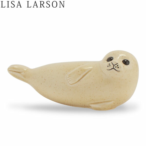 リサラーソン 置物 スカンセン 15 X 5 X 6cm 150 50 60mm シール アザラシ オブジェ 北欧 可愛い インテリア Lisalarson Skansen Seal あす楽 Giosenglish Com