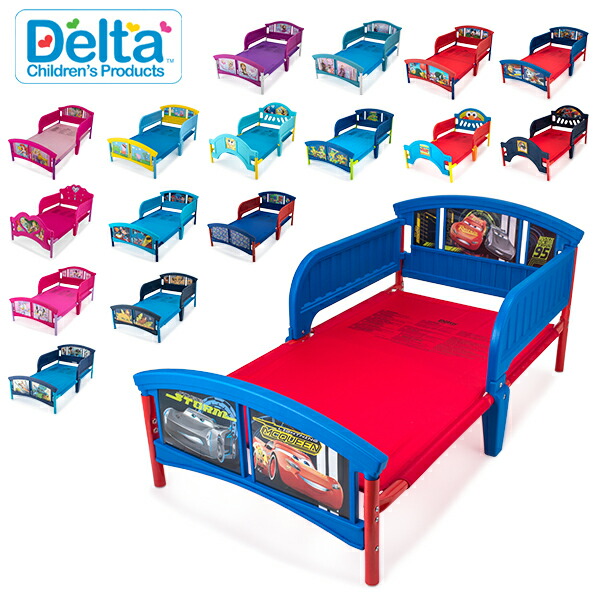 デルタ ディズニー ベッド 幼児用 デルタ Bed 子供用 組み立て式 キッズ トドラーベッド 幼児用 Delta キッズ Toddle インテリア キャラクター ディズニー プリンセス カーズ Peewee Baby 全品送料無料 デルタ 子ども用 ベッド キャラクター インテリア 子供部屋