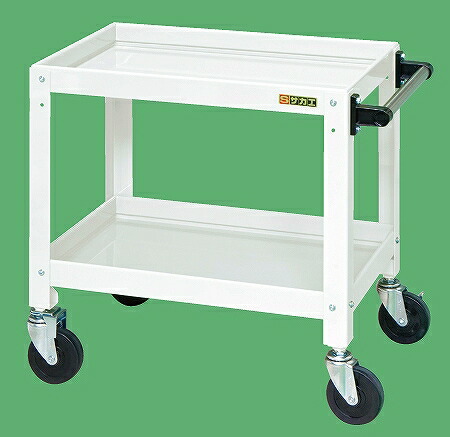 ニューＣＳ特別手押し車（パール白いこと）（ＣＳＳＡ－６０６Ｗ）W600×D400×H600【サカエ】※代引決済不可、人間宅送りとどける不可