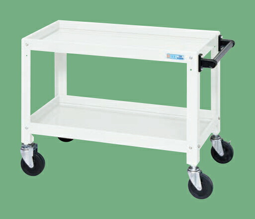ニューＣＳ特別手押し車（パール白いこと）（ＣＳＳＡ－７５６Ｗ）W750×D500×H600【サカエ】※代引決済不可、人間宅送りとどける不可