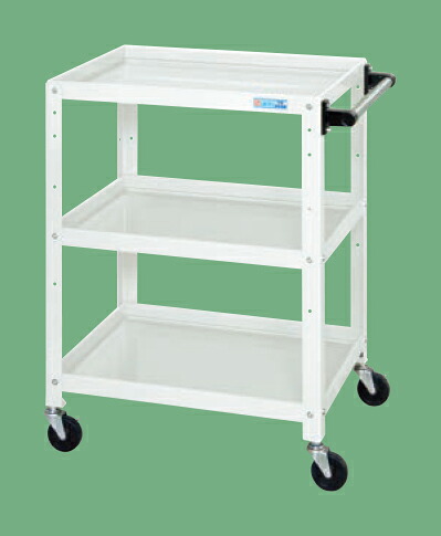 ニューＣＳ手道具手押し車（パール白いこと）（ＣＳＬＡ－６５８３Ｗ）Ｗ６００×Ｄ４５０×Ｈ８１０【サカエ】※代引決済不可、人間宅送りとどける不可