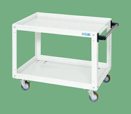 ニューＣＳ百貨店手押し車（パール白いこと）(ＣＳＷＡ－７５６ＮＵＷ)W750×D500×H600【サカエ】※代引決済不可、人間宅送りとどける不可