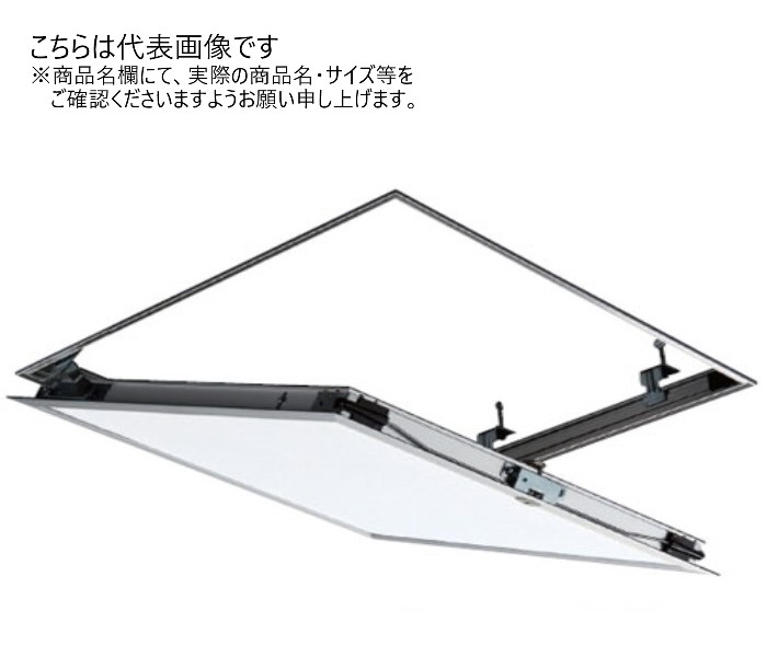 SPG　気密天井点検口　KMK602　シルバー　吊り金具付　（鍵付システムロック式）　600角【SPG】｜ペイントオール