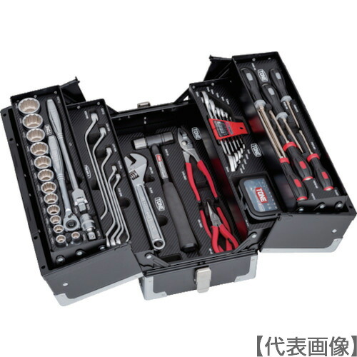 ＴＯＮＥ 保全用手道具仕掛ける 物の具仕掛ける （黒いこと遣りかた） 間口４３３×奥ふかさ２２０×高さ２４０粍（TSST430BK）829-2438【ＴＯＮＥ（株）】