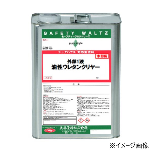 外の方1液油性ウレタンせつ然たる 3.4Kg【大谷絵の具】