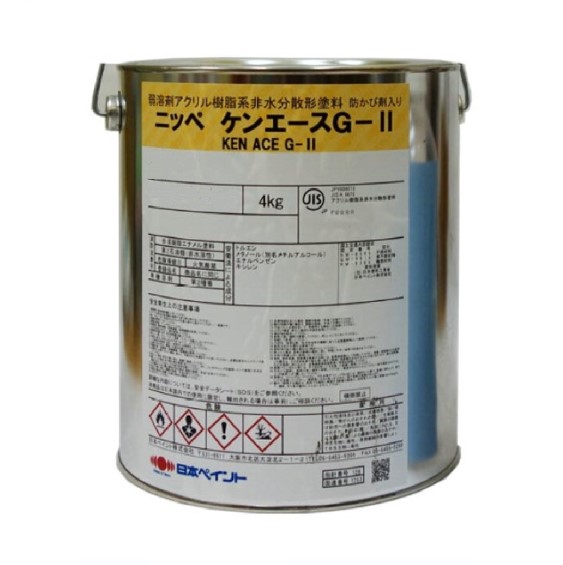 ニッペ　ケンエースG II N90色 楽天市場】日本ペイント ケンエースG-2(常備色) 16KG : ペイント