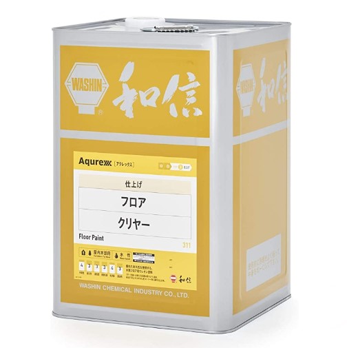 アクレックス フロア クリヤー 16kg 【和信化学工業株式会社】