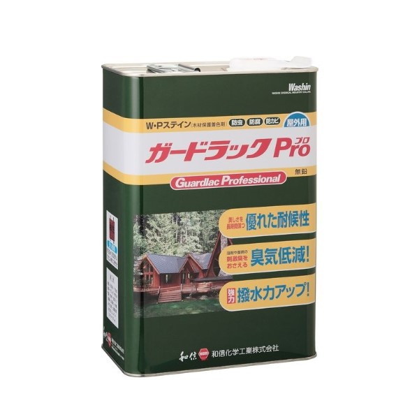 かばい立て仕合わせPro WPステはたご屋 GP-13 材木色 4L【和信舎密学産業株式会社】