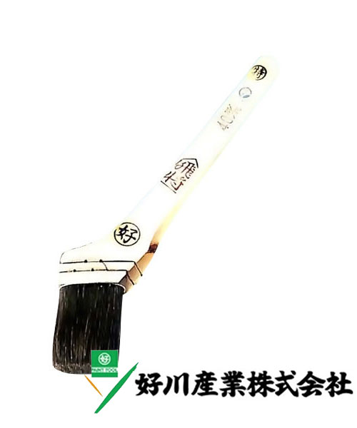 好川実業 黒毛 書き込み毛はらい 飛将 黒本熊毛 黒毛/筋 60粍(25号) 1本【好川実業株式会社】