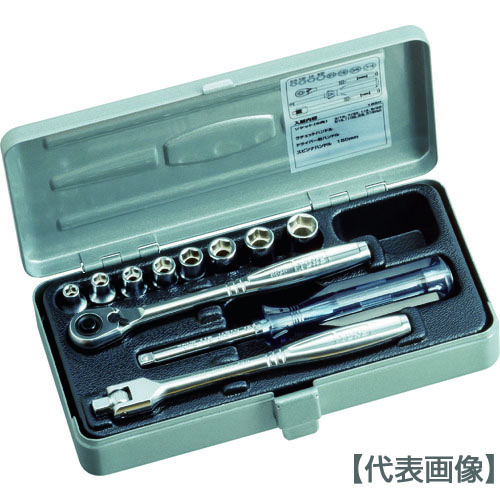 楽天市場】TONE ヘキサゴンソケットレンチセット 吋目