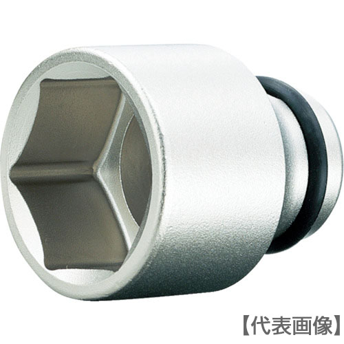 ＴＯＮＥ 差しひびき用ソケット 対辺大きさ６０粍 差込角２５．４粍（8NV-60）356-7672【ＴＯＮＥ（株）】 DIY・工具-締付工具-ソケットレンチ用ソケット