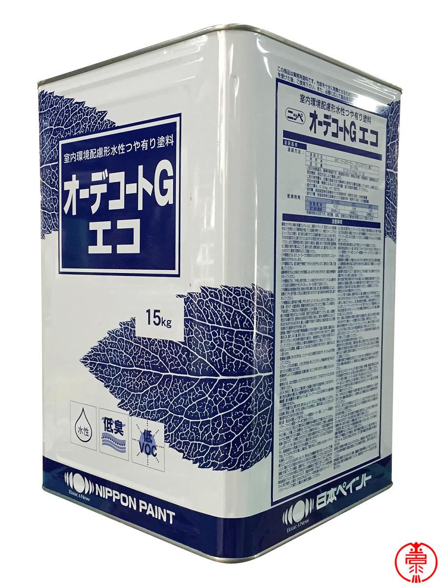 オーデコートGエコ 各艶 白 15kg 屋内外用 水性塗料 日本ペイント