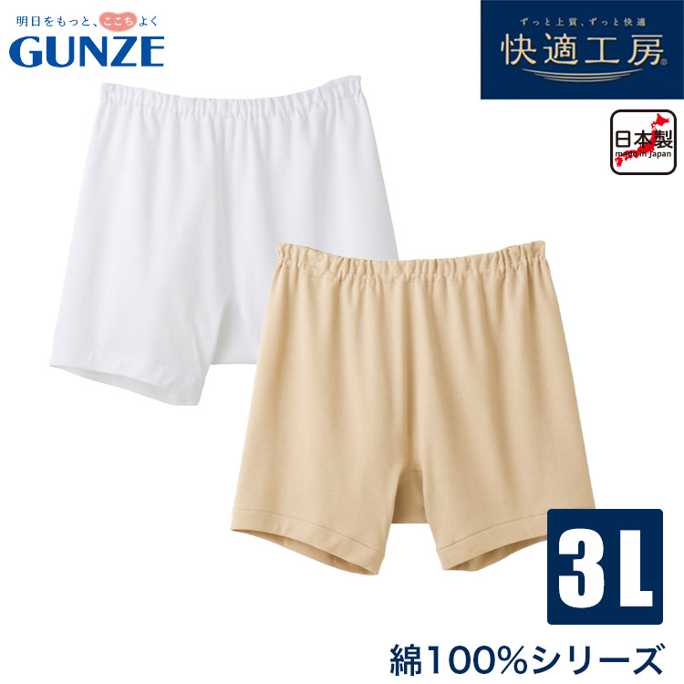 楽天市場】グンゼ 快適工房 紳士 スパンブリーフ（前あき） 綿