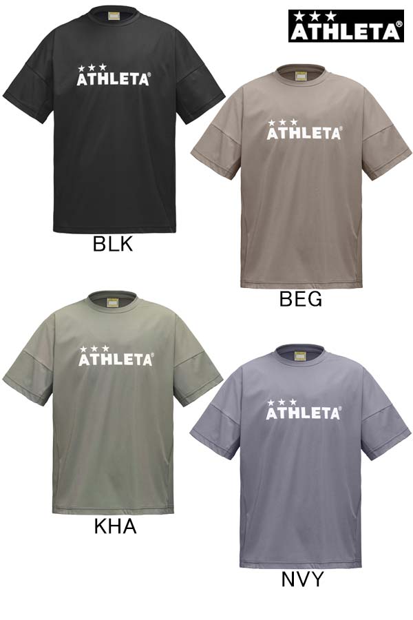 プラクールシャツ ATHLETA アスレタ ウェア サッカー フットサル シャツ 半袖 トレーニング メール便、ポスト投函商品 全国一律送料無料 即日発送可 品番：03396