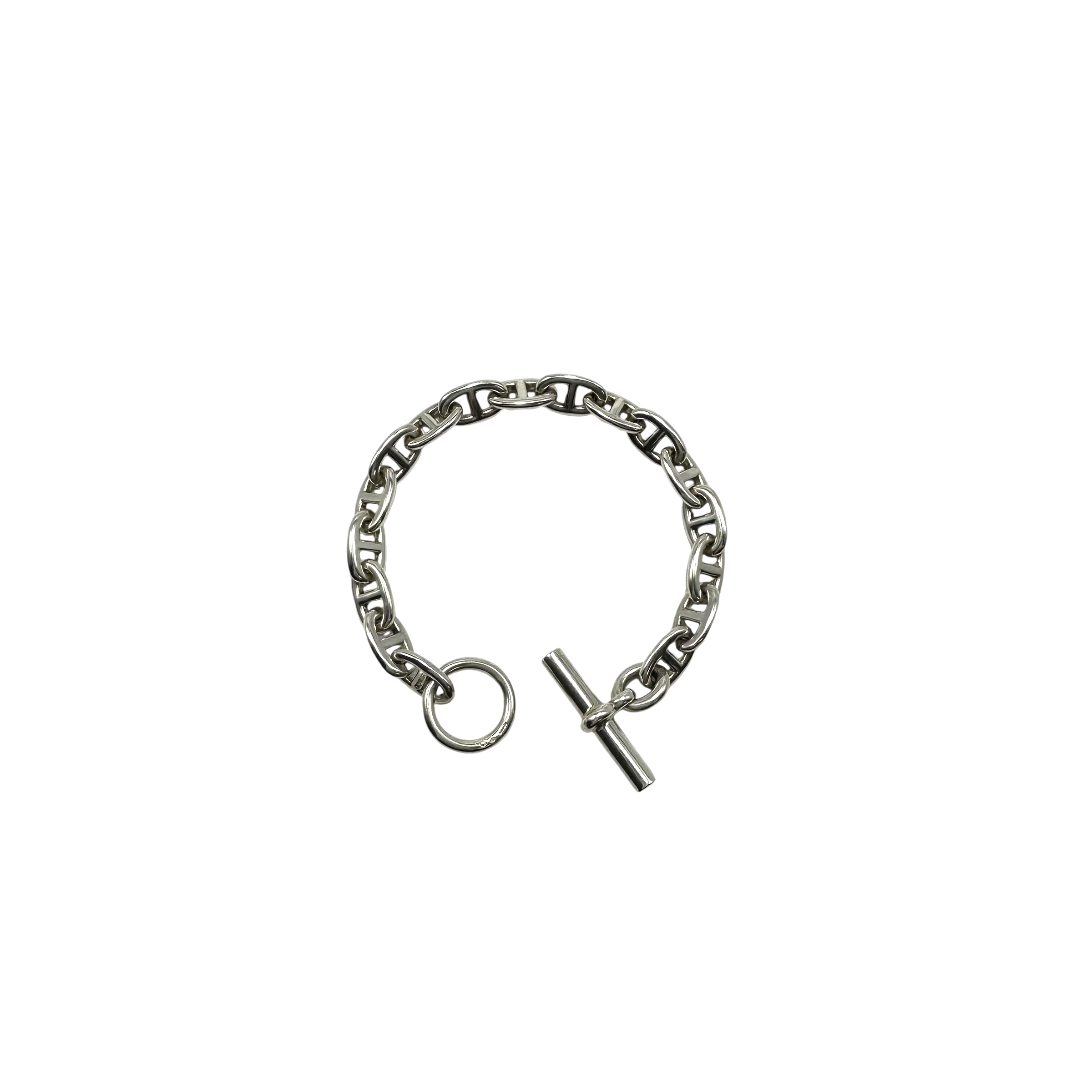 90s HERMÈS マルジェラ前期 シェーヌダンクル MM 15コマ ❝マルジェラ期❞ エルメス シェーヌダンクル MM 15コマ スタンプ刻印