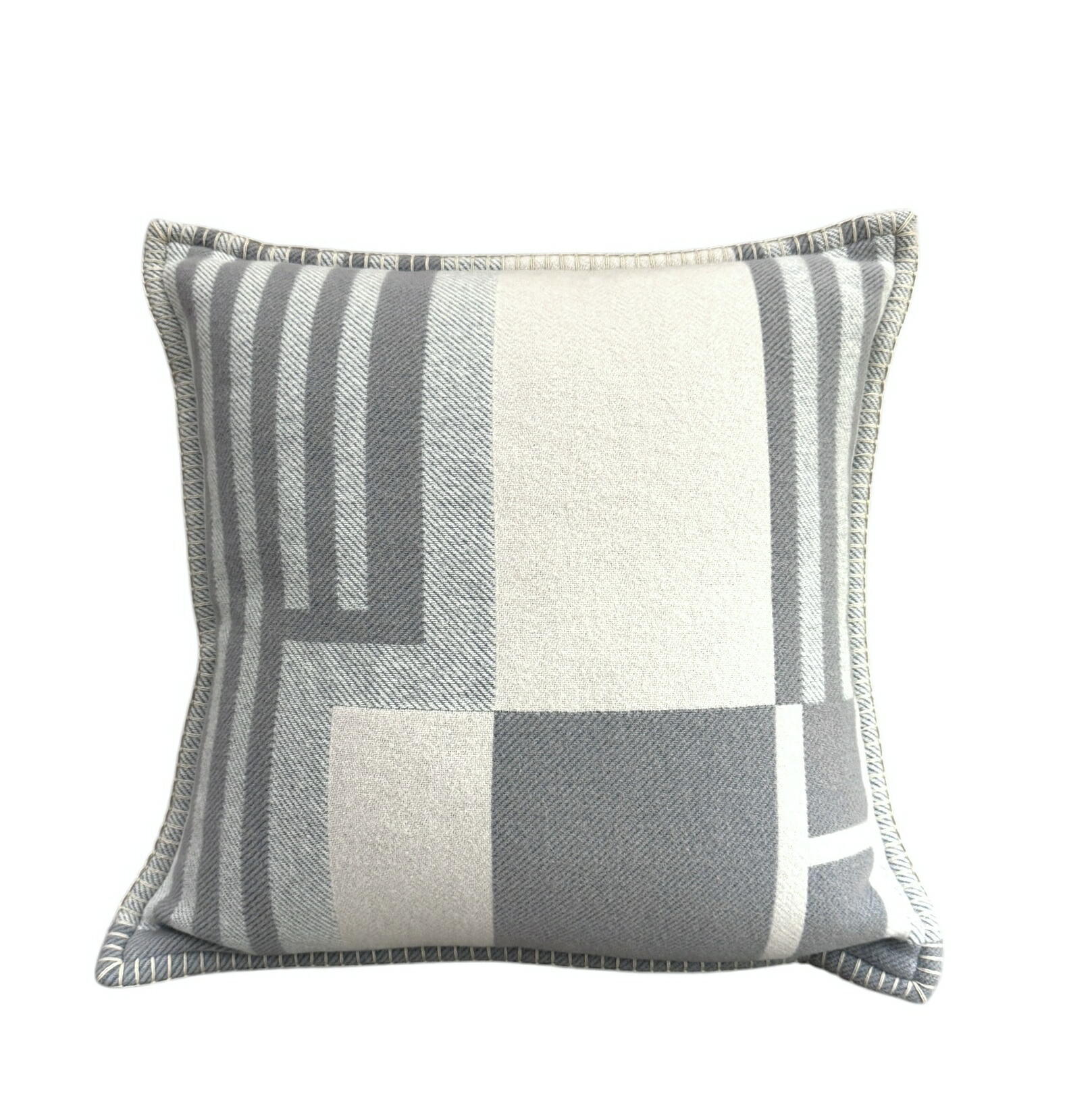 楽天市場】【美品】HERMES エルメス クッション カバー エクリュ