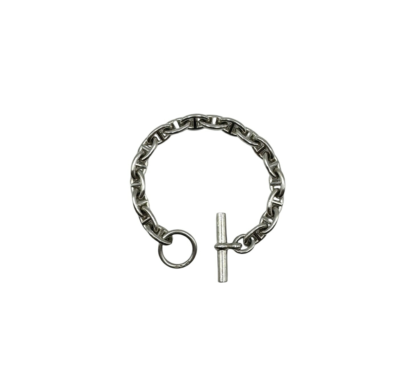 楽天市場】【美品】HERMES エルメス クルー ドゥ H バングル