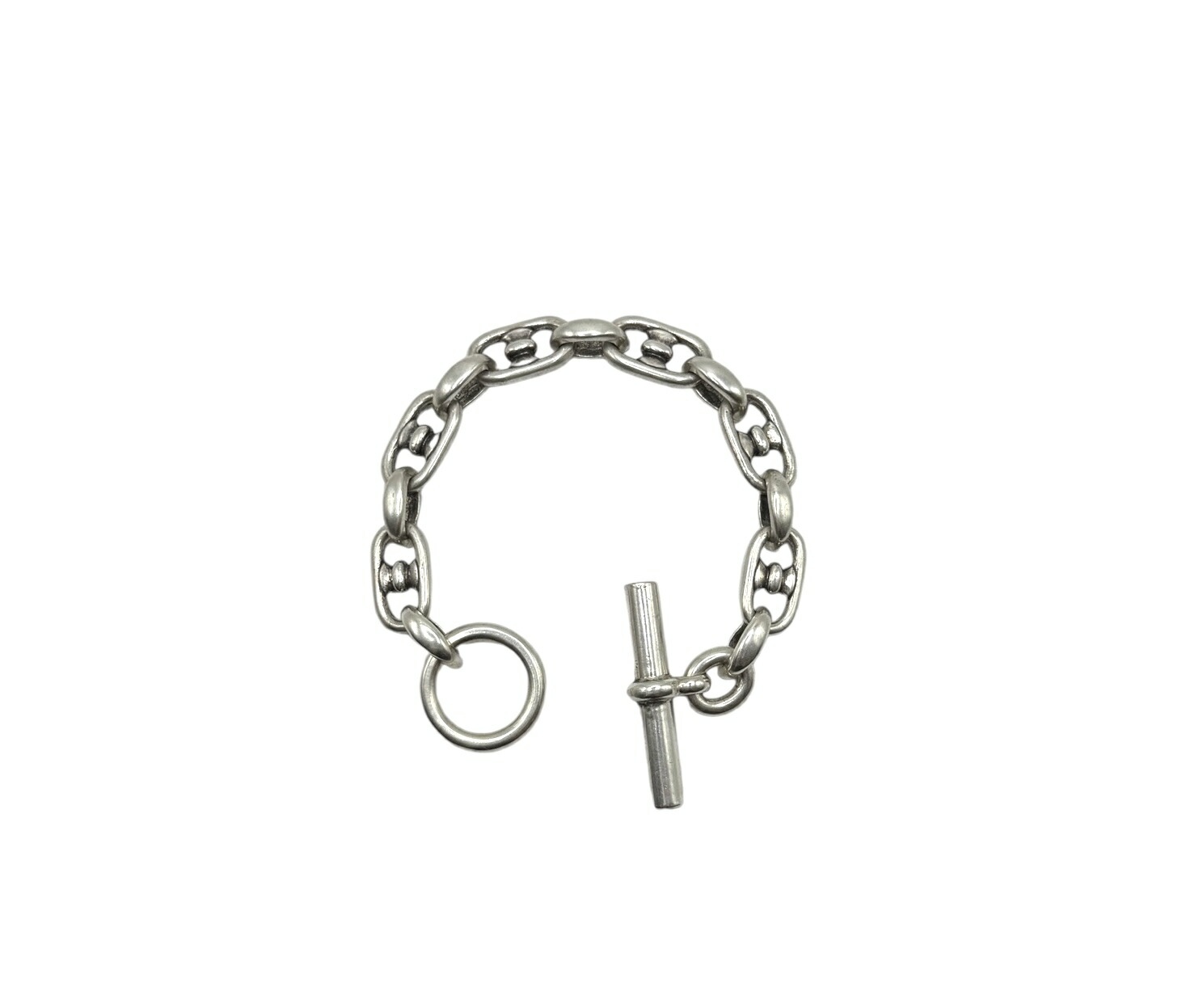 HERMES ヴィンテージ ブレスレット レディース 美品 HERMES エルメス taquet タクェ ヴィンテージブレスレット 925