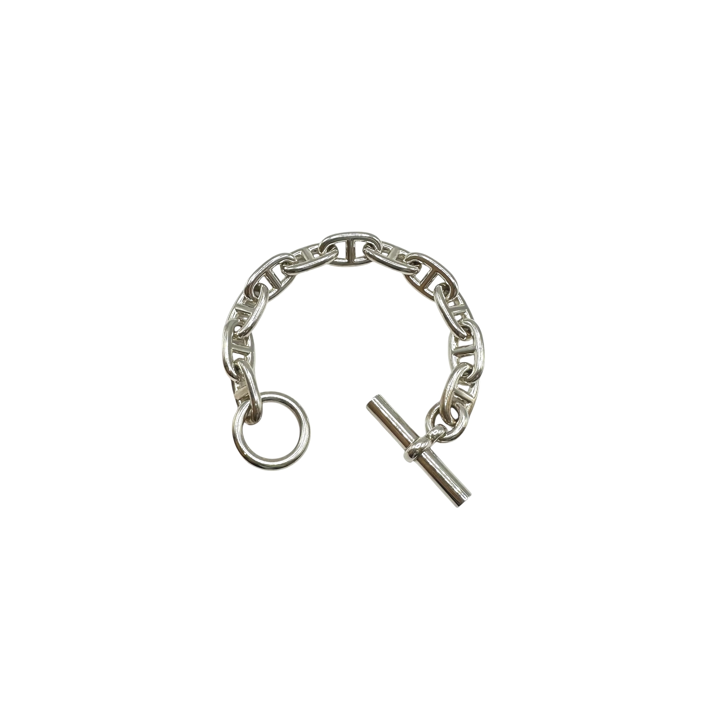 楽天市場】【美品】HERMES エルメス シェーヌダンクル MM ブレスレット