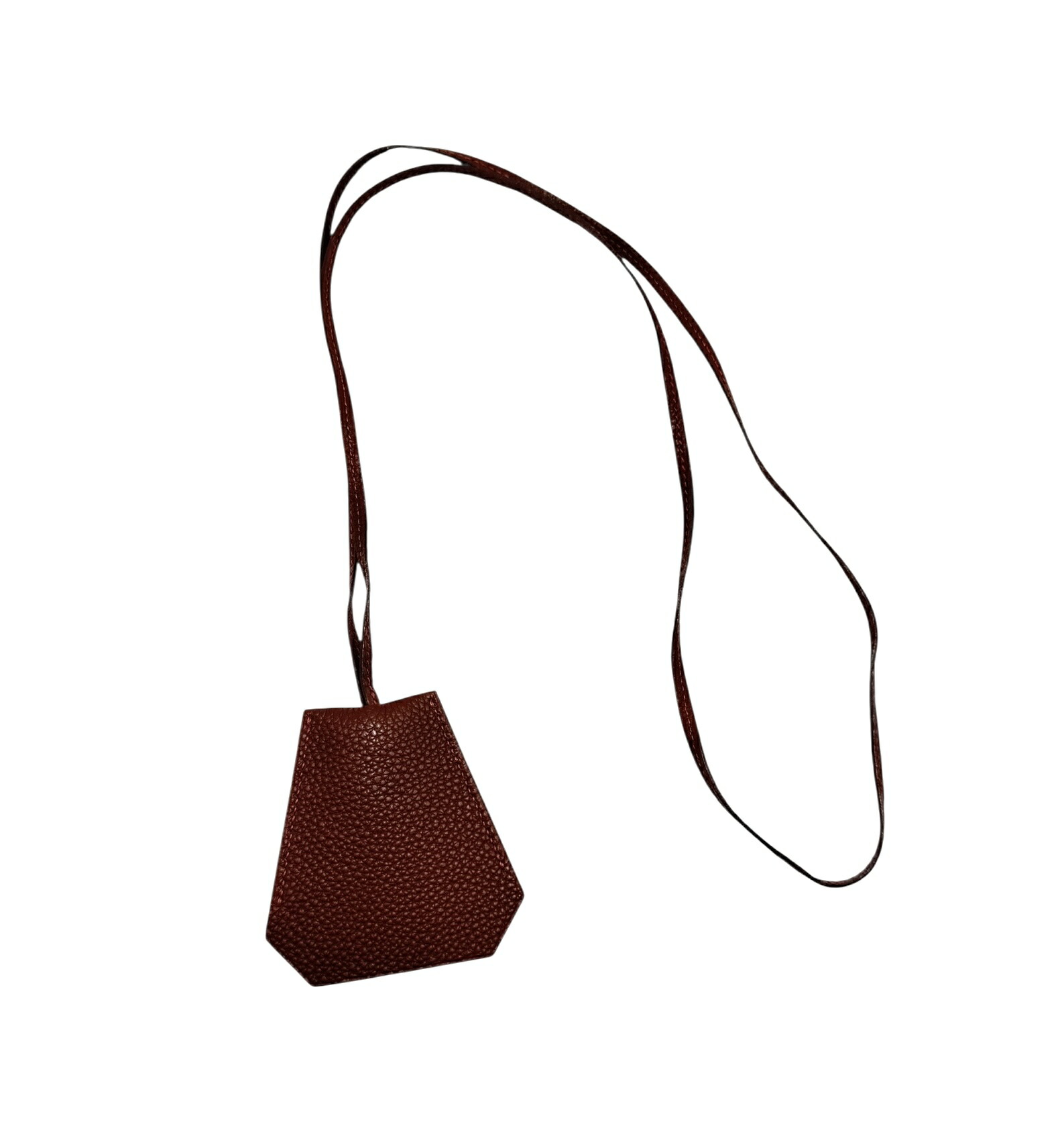極美品］エルメス　マルジェラ期　クロシェット　ネックレス　□C刻印　ブルージーン 極美品］エルメス マルジェラ期 クロシェット ネックレス □C
