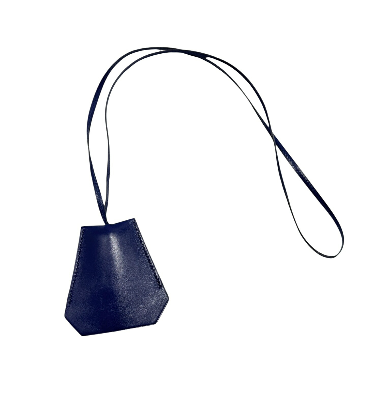 極美品］エルメス　マルジェラ期　クロシェット　ネックレス　□C刻印　ブルージーン 美品◎フランス製 HERMES エルメス マルジェラ期 レディース □C