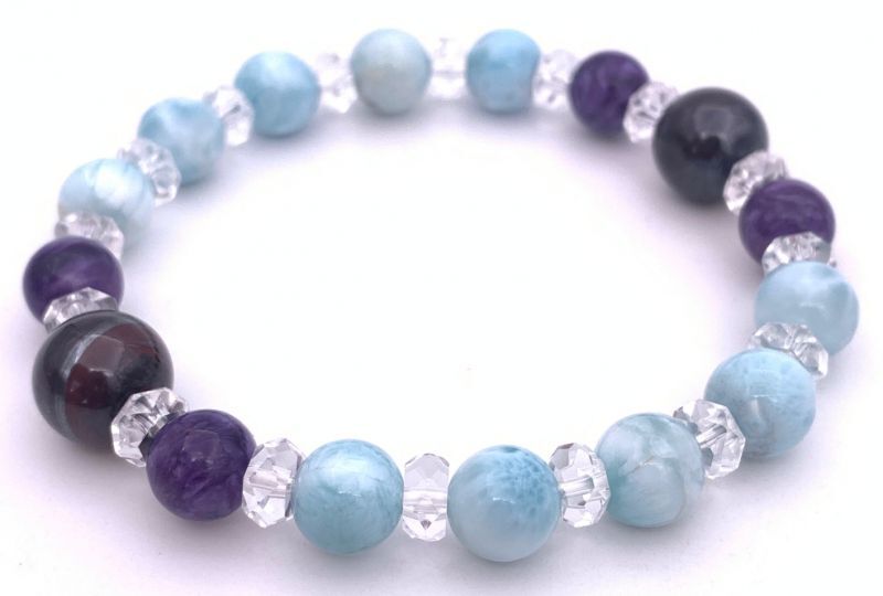 楽天市場】世界3大ヒーリングストーン☆天然石スギライト&ラリマー